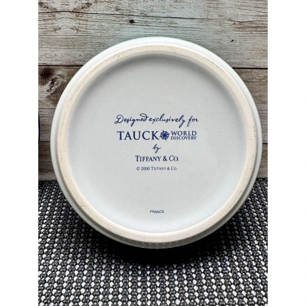 TIFFANY & Co. VTG Tauck World Discovery Trinket Box 5
